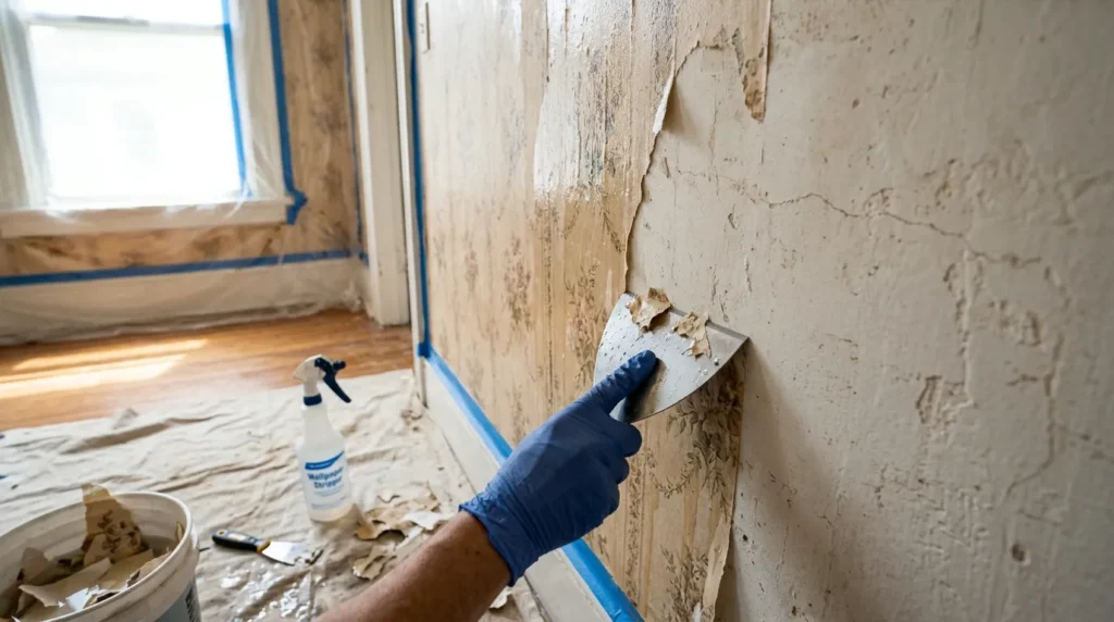 How to Remove Wallpaper From Plaster Walls?