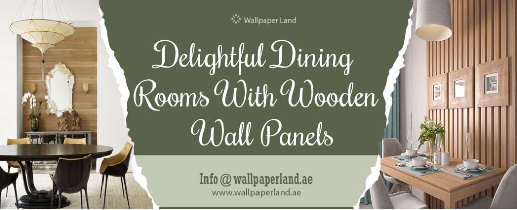 dining room with Wooden-Wall-Panel