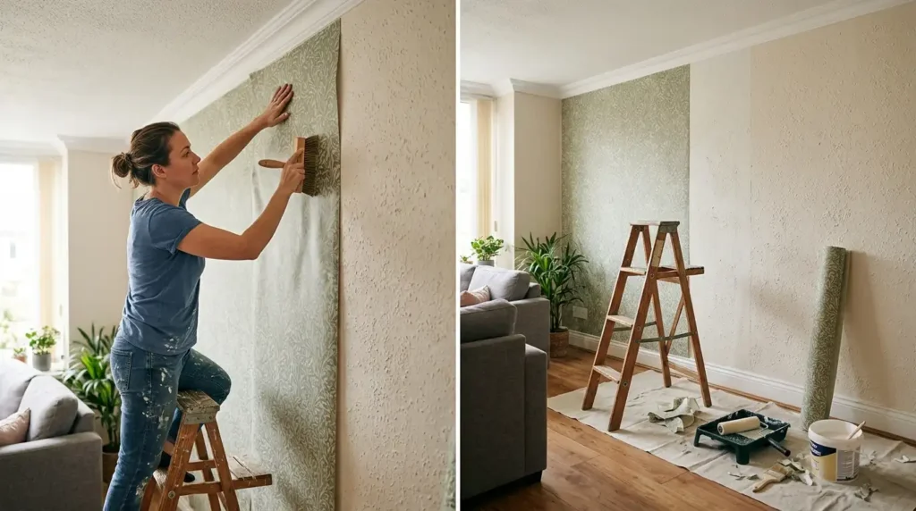Can You Wallpaper on Textured Walls?
