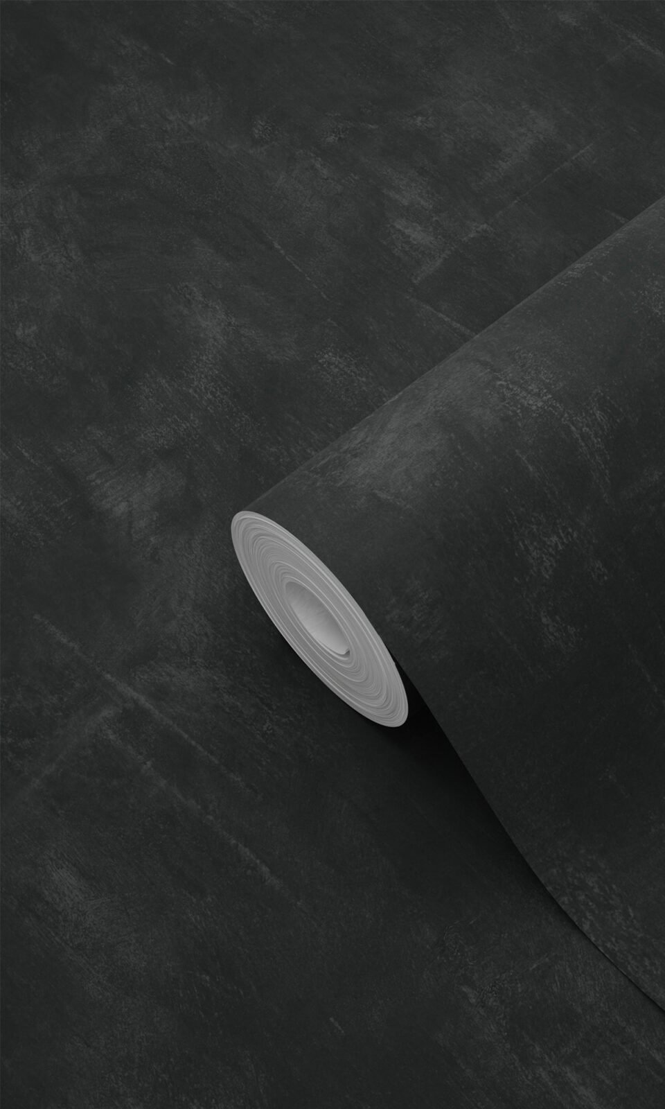 Black Plain With Painterly Effect Wallpaper