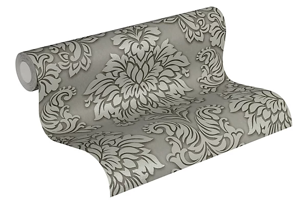 Classic Design Damask Wallpaper ornate vintage wall covering