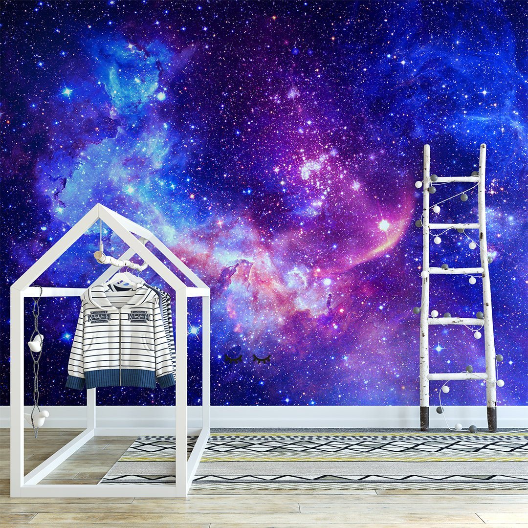 Cosmic Galaxy Glow Wall Mural WM054 - Image 3