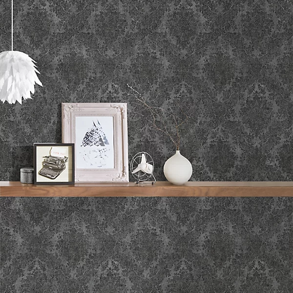 Dark Baroque Vintage Design Wallpaper premium vintage elegance