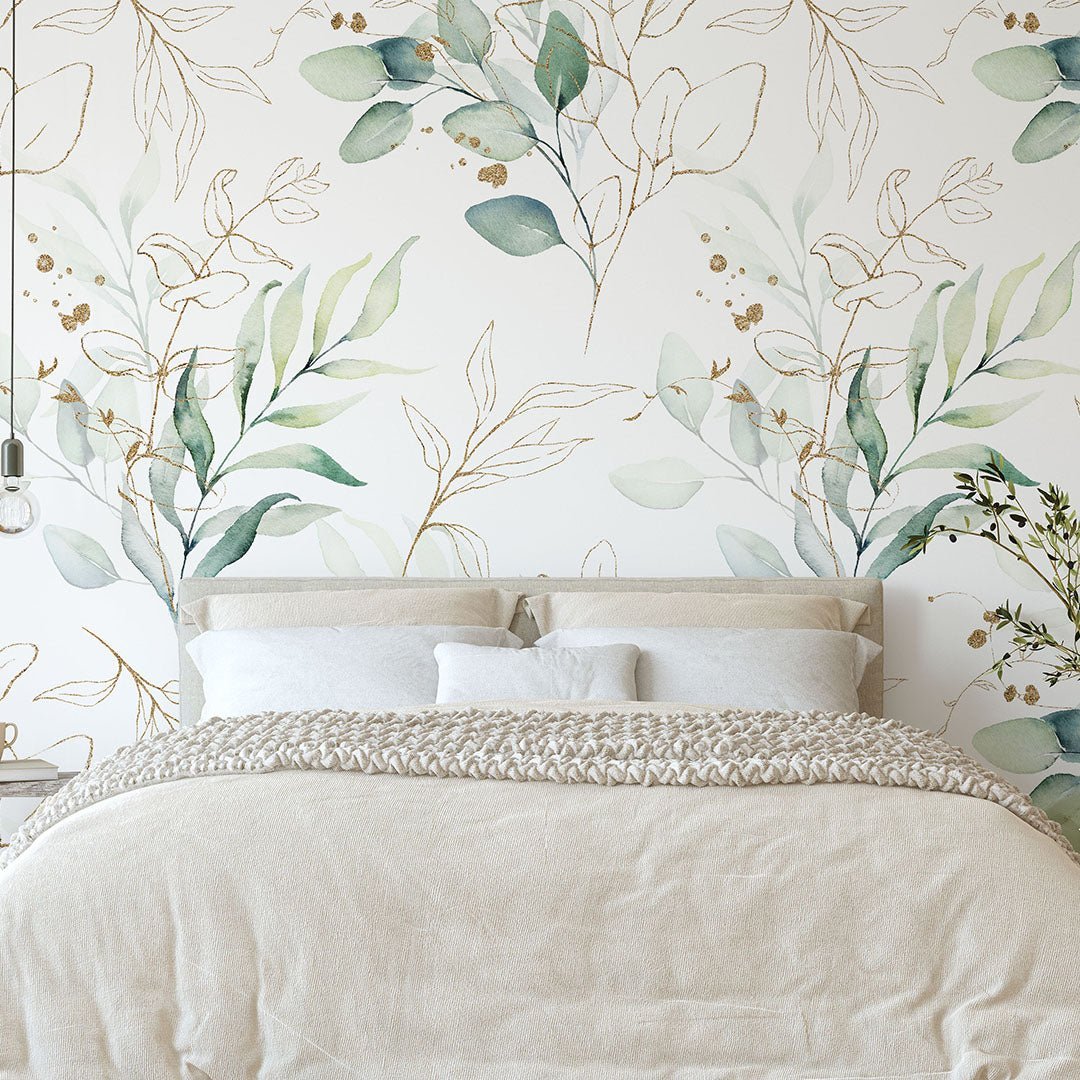 Eucalyptus Leaves Botanical Wallpaper CC227 - Image 2