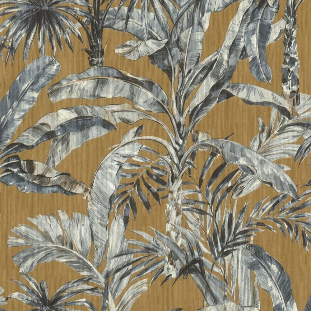 Florentine Palm Brown Wallpaper - Image 2