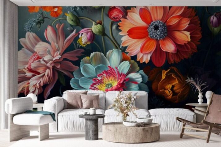 Wall murals Flower spray - Image 4