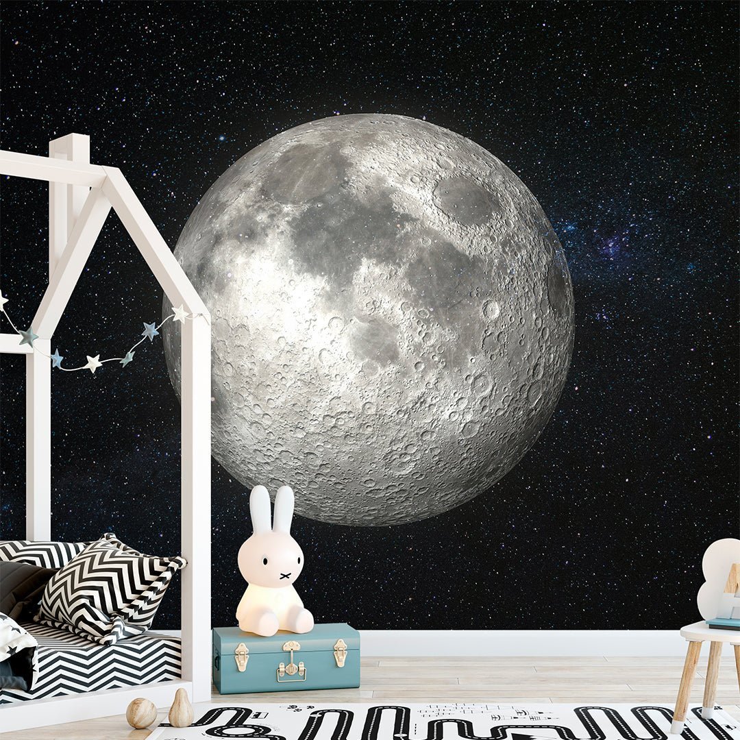 Full Moon in Galaxy Glow - Image 2