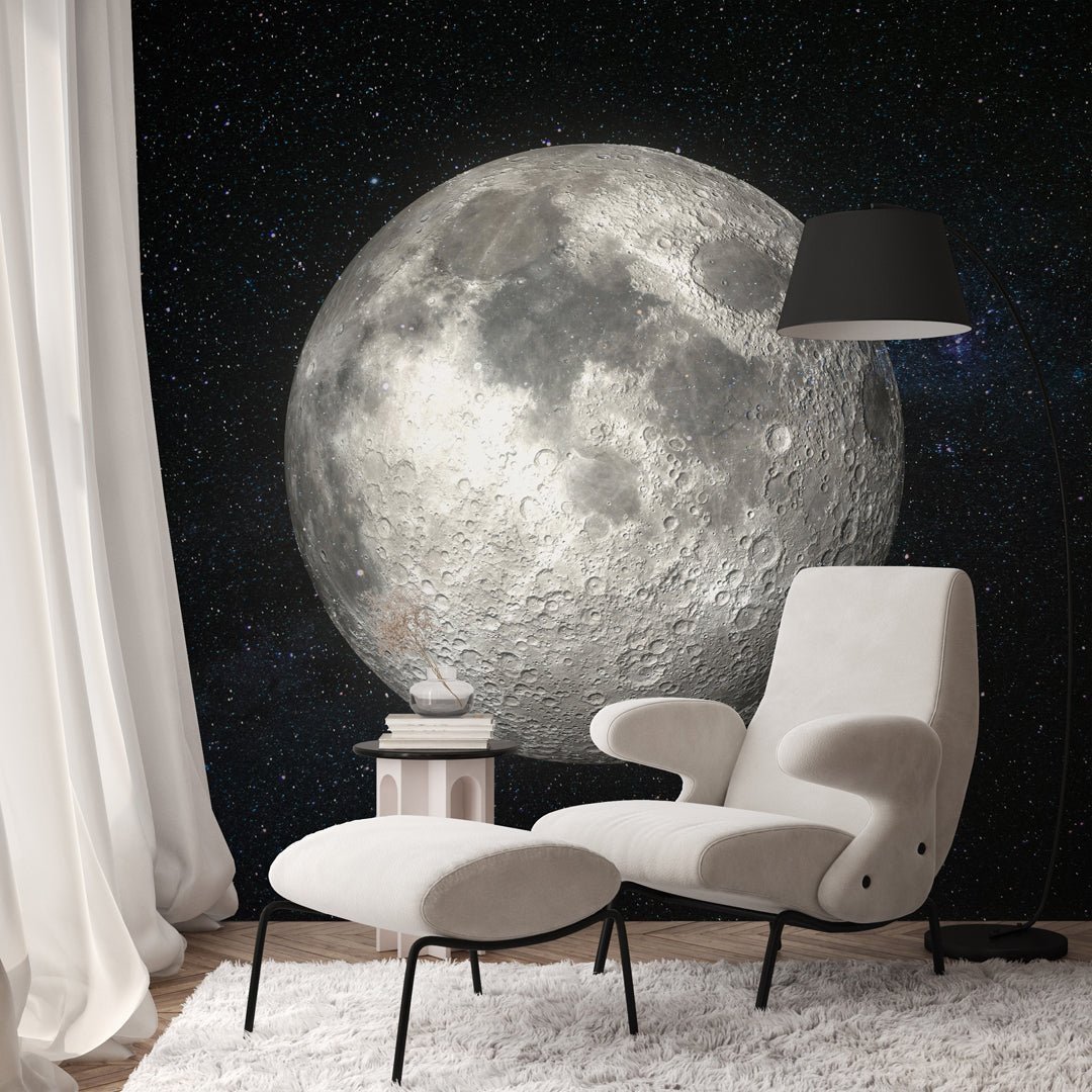 Full Moon in Galaxy Glow - Image 3