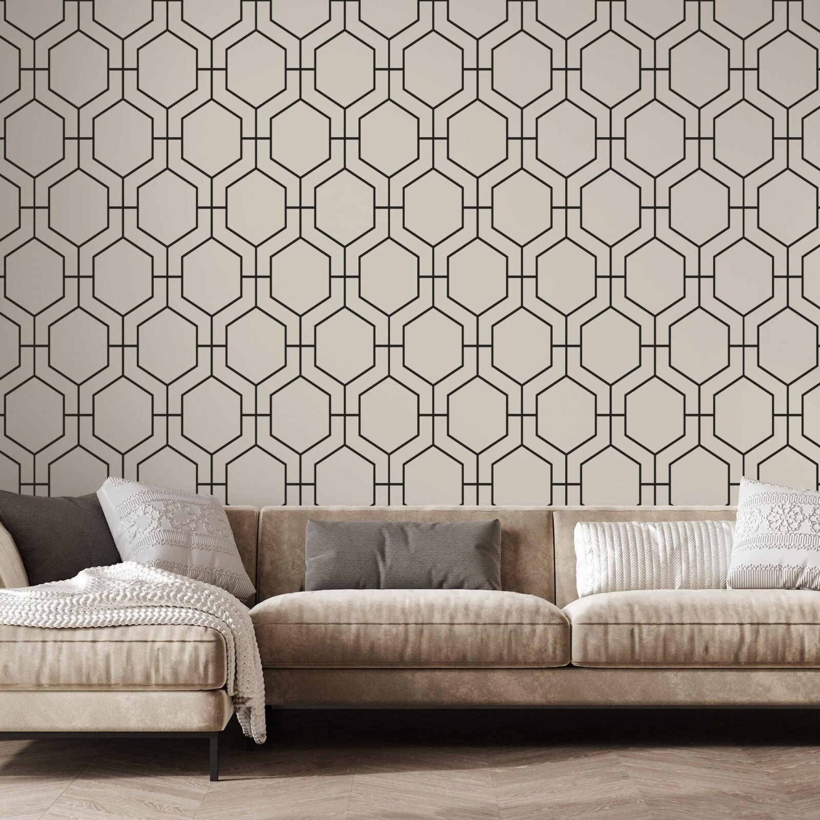 Zea Wallpaper designer elegant wall decor style