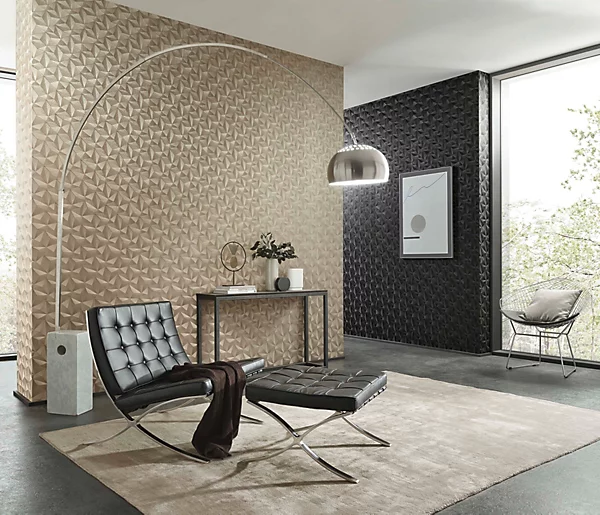 Non-woven wallpaper with spectacular 3D glamour - Image 3