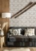 Scrap Quilt Grey Wallpaper - Image 3