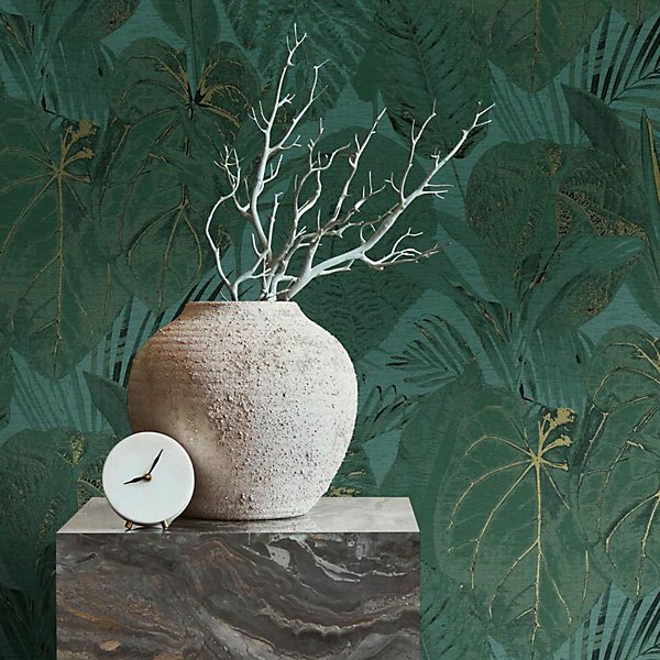 AS Creation Tropical Leaves Green Wallpaper - Image 3