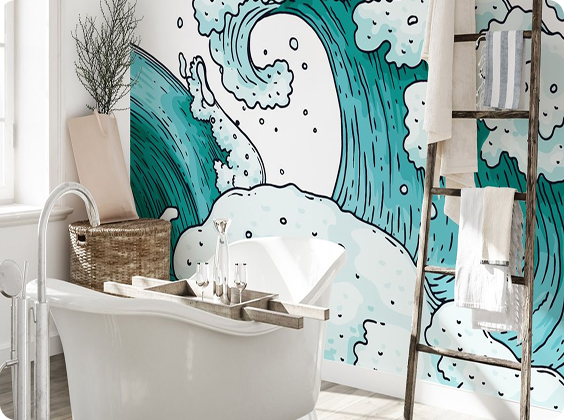 Bathroom Wallpaper