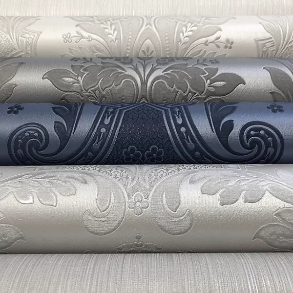 Belgravia Amara Damask Heavyweight Textured Vinyl Wallpaper - Image 2