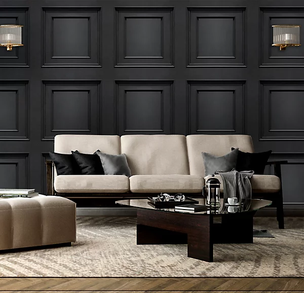 Belgravia Amara Panel Heavyweight Textured Vinyl Wallpaper - Image 3