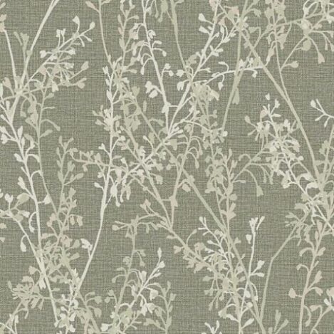 Boutique Breeze Sprig Floral Green Wallpaper - Image 3