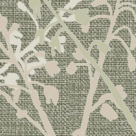 Boutique Breeze Sprig Floral Green Wallpaper - Image 2