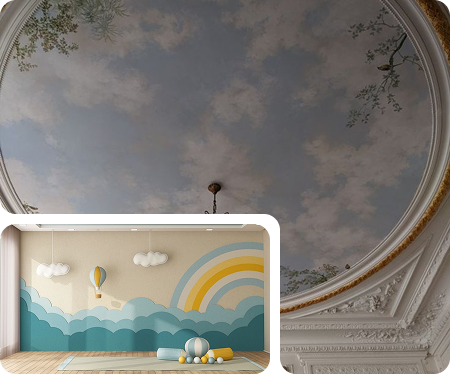 Ceiling Wallpaper