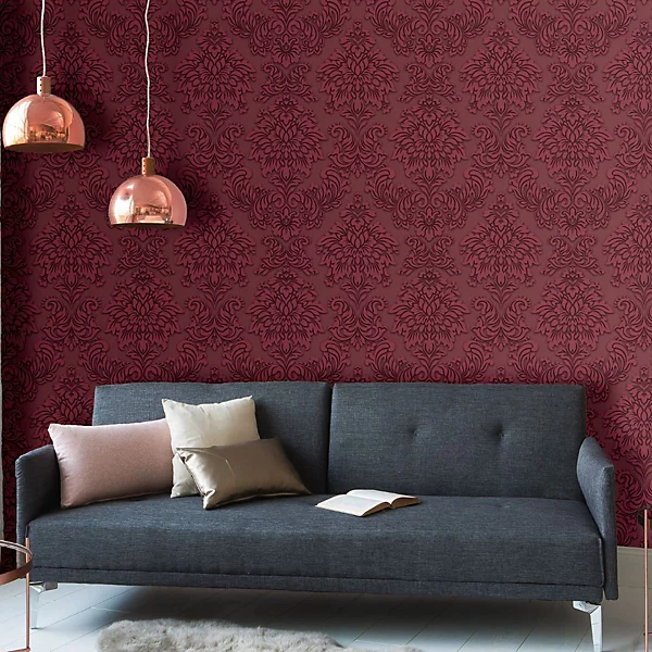 Lizzy London Baroque Damask Wallpaper - Image 2