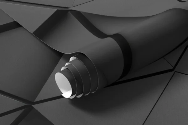 Graphite Triangle Graphite triangles - Wall mural - Wallpaper Land