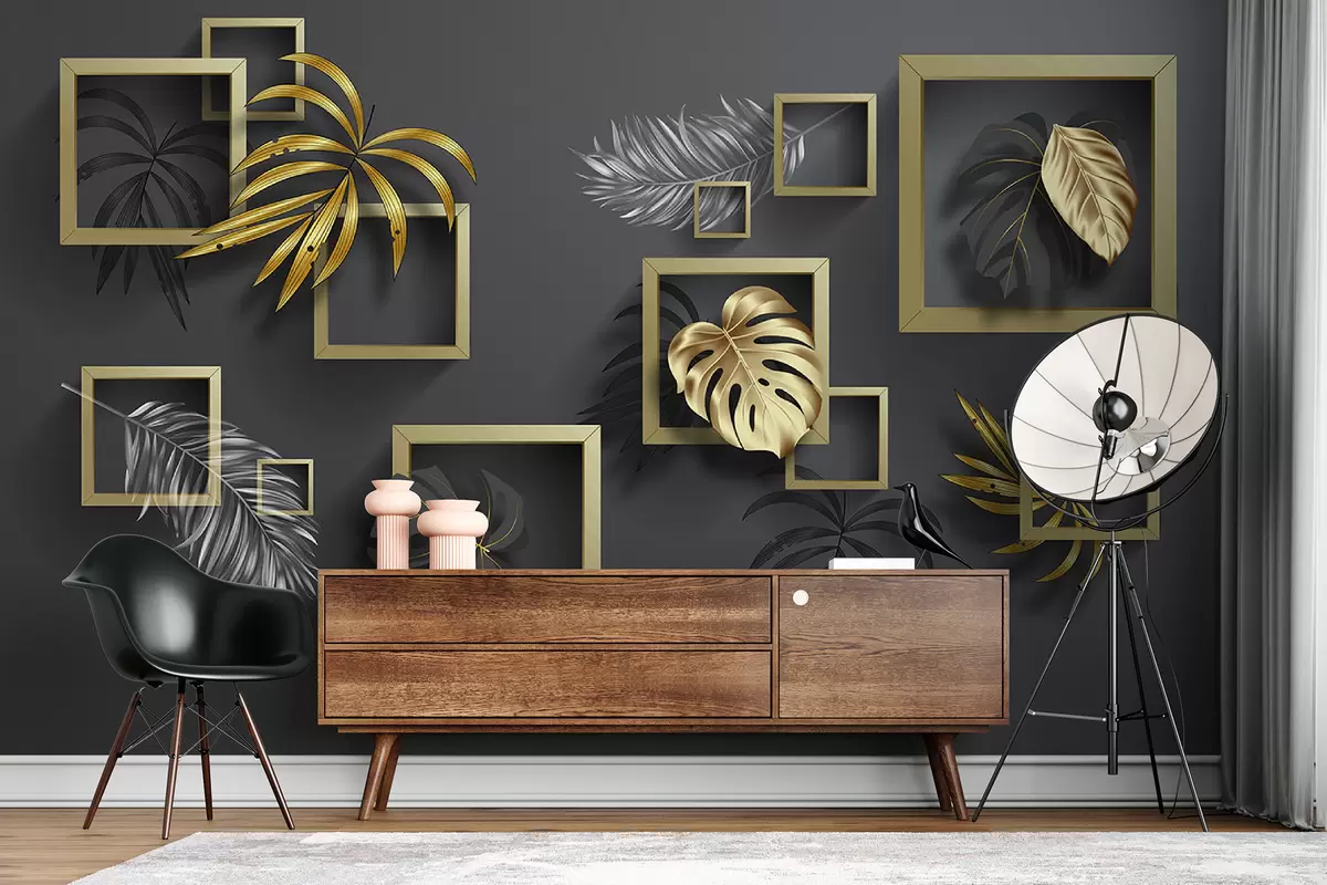 Leaves in frames - Image 3