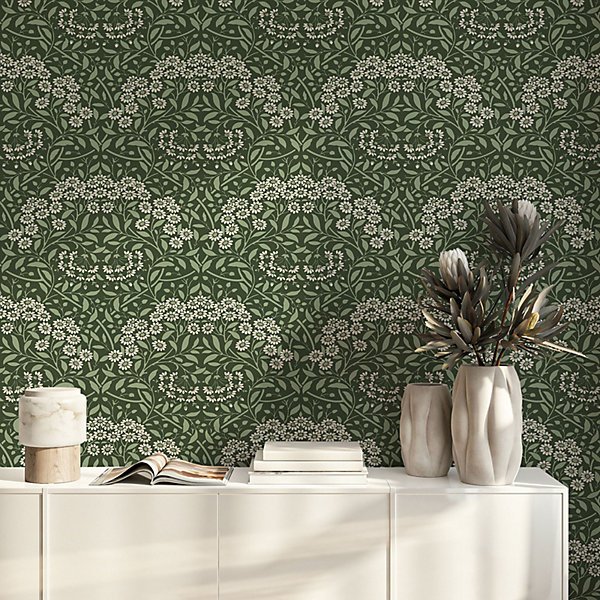 World of Wallpaper Botanical Damask Wallpaper - Image 5