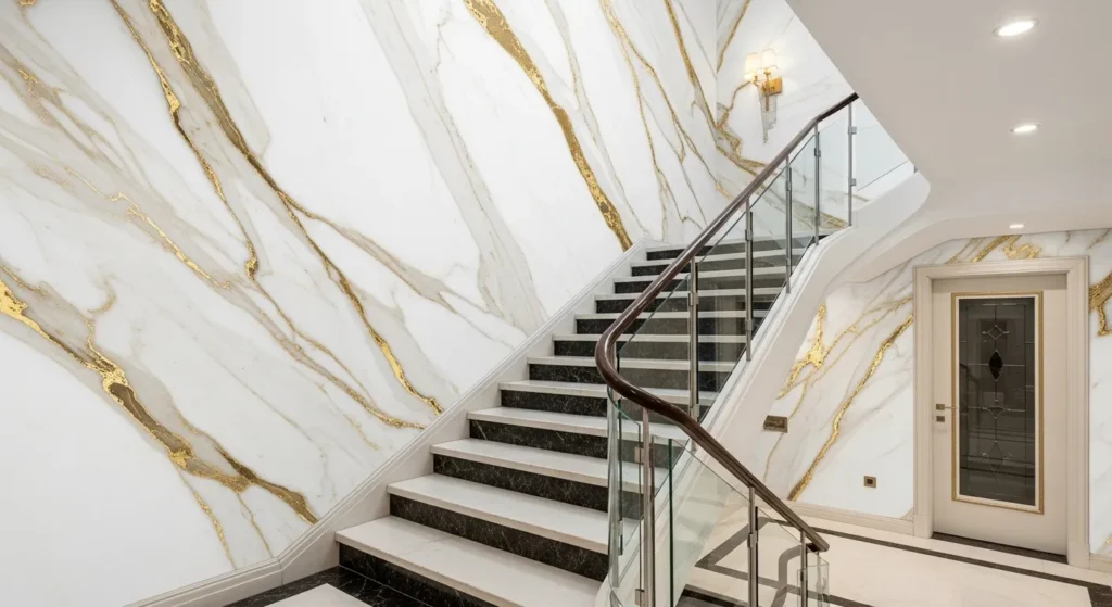 Staircase wallpaper Dubai