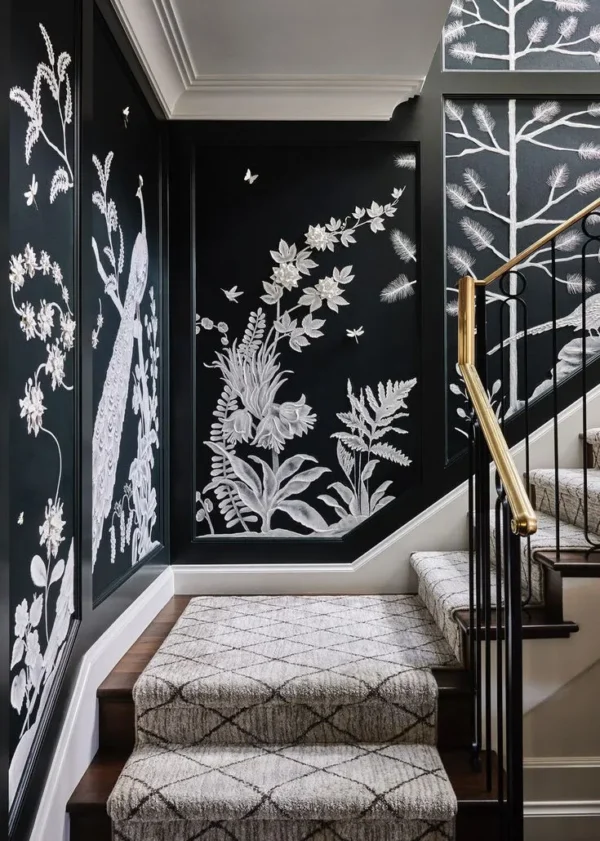 Staircase wallpaper Dubai
