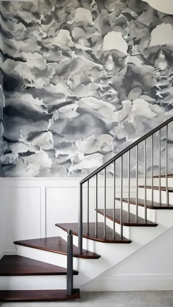 Staircase wallpaper Dubai
