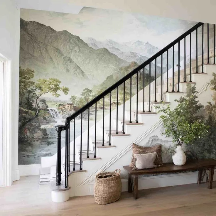 Staircase wallpaper Dubai