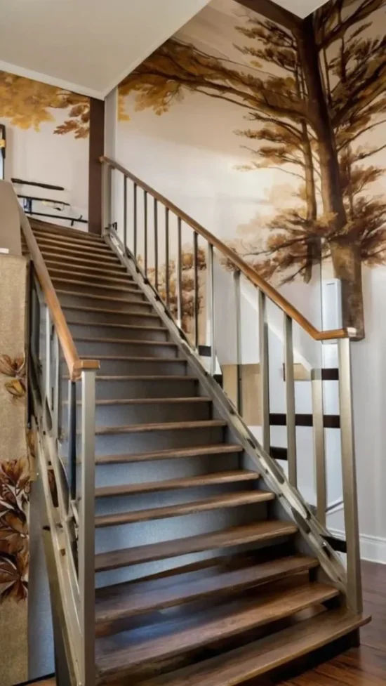 Staircase wallpaper Dubai