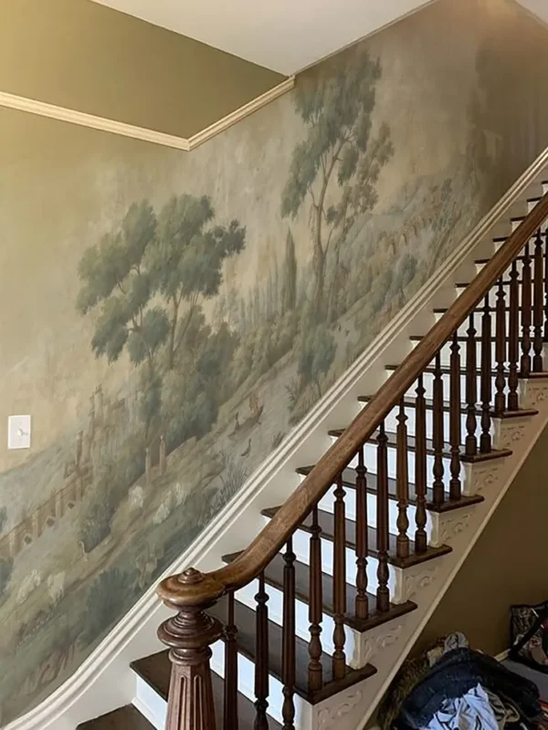 Staircase wallpaper Dubai
