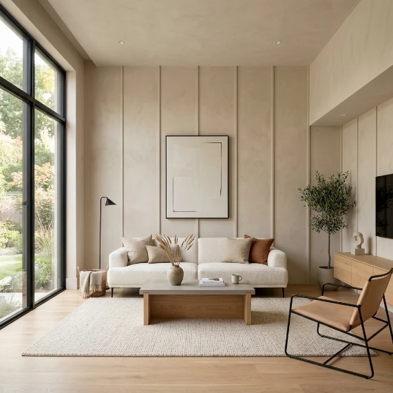 Living Room Wall Panels Dubai